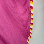 Trina Turk  Delfino Tunic Top Size M/L Fringe Pink Fusion Beach Coastal Boho NWT Photo 10