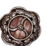 Keshi pearl & sacred OM mandala w/ unique charms along the string of pearls Photo 2