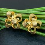 Vintage KJL Kenneth Jay Lane Textured Gold Photo 12