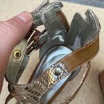 Guess  silver faux snakeskin wedges Photo 3