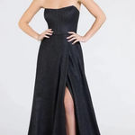 Windsor  Prom Dress Black Long Photo 0