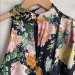 Petal and Pup  Anabelle Halter Neck Midi Dress Black Floral Photo 9