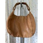 Stone Mountain 100% Genuine Leather Rustic Stitching Hobo Shoulder Bag Photo 4