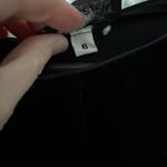 Pierre Cardin Vintage black velvet top, size 6 Photo 2