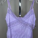 Free People Intimately Going Steady Lilac Beaded Lace Slip Dress Photo 4