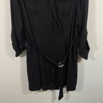 City Chic Women's Black Urban D Ring Shirt Dress Size M (18) Photo 3