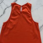 Anthropologie Maeve Flounce Maxi Dress Sz S Orange Preppy Coastal Casual Chic Photo 7