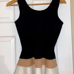 A'Gaci Black, Tan & White Tank Top Photo 0