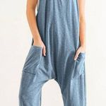 Blue Women's Jumpsuit Size XL Photo 0