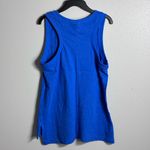 Nike Just Do It Tank Top Women's Small Blue Racerback Cotton Blend Photo 4