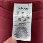 Adidas  burgundy cropped sweatshirt Photo 3