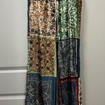 Flawed SFIZIO Multicolor Patchwork Velvet Trousers Size XXL $385 Photo 1