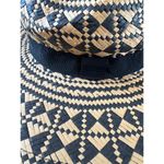 Maison Pholya Sun Hat Wide Brim Woven Straw Women's One Size Italy Brown Photo 6