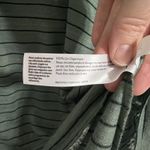 Eileen Fisher  Tank Top Green Black Stripe Linen Blend Women's L Photo 5