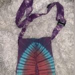 ⭐️Tie Dye Fabric Cross Body Bag Purse Purple Photo 0