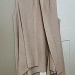 Merona Tan Cardigan with Asymmetrical Hemline Photo 0