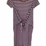 Prómesa Promesa striped sash front tie maxi dress Photo 0