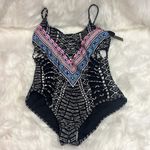 No Boundaries  Retro One Piece Swimsuit  Removable Cup Swimwear D22 Photo 1