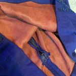 Handmade Beaded Sequin Diamond Tank Top Blouse Blue Size L Photo 6