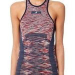 Adidas By Stella McCartney Space Dye Yoga Seamless Tank Top Size Small Blue Photo 0