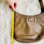 The Sak Tan Genuine Leather Bucket Shoulder Hobo Shoulder Bag Lined Photo 10
