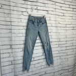 American Eagle  ’90s Skinny Stretch Jeans Women’s 00 Distressed Light Wash Denim Photo 1
