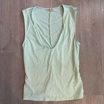 Free People Intimately Second Skin Cami Tank Aqua Jade size Small Photo 3
