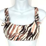 frankie's bikinis Stormy Buckle Top Kenza Bottoms Animal Zebra Print Photo 10