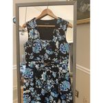 Enfocus Studio En Focus Studios dress women 10 Navy textured floral Fit And flare Photo 4