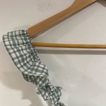 WAYF  smocked tank ruffled peplum gingham NWT medium Photo 4