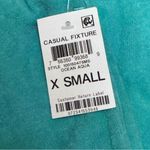 Jenni NWT‎ ’s Intimates Turquoise Smocked-Waist Terrycloth Jogger Pants Sz XS Photo 2