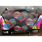 French Bull Bulldog Dog 2 Piece Cosmetic Makeup Bag Set Multicolor LiveVivid NEW Pink Photo 1