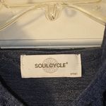 SoulCycle  Womens Blue Full Zip Hoodie Jacket‎ Small Photo 3