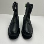 Paul Green  Palani Zip Black‎ Lug Sole Ankle Boots Womens US Size 9.5 NEW Photo 1