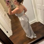 Lucy in the Sky Metallic Corset Maxi dress Photo 3