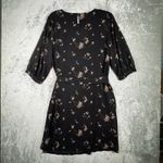 Ava & Viv  Dress‎ Womens 1X Black Pink Floral Flowers Dark Floral Feminine Preppy Photo 4