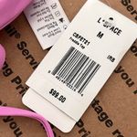 l*space L* Freddie keyhole colorblock purple blue halter bikini top medium new Photo 4