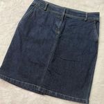 Lands' End Blue Pencil Skirt Knee Photo 0