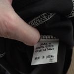 New Women’s Dress Very Stretchy Soft Lightweight Black Tan Size Small Photo 4