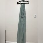 Show Me Your Mumu  Heather halter maxi dress in silver sage MEDIUM Photo 3
