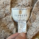 EXPRESS Tricot Hand Knitted Floral Chunky Knit Oversized Grandma Cottaagecore Photo 5