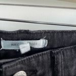 Avec Les Filles  Black Raw Hem Jeans Photo 2