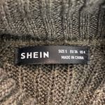 SheIn SZ S long green turtleneck sweater Photo 5
