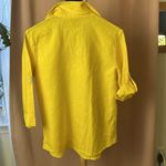 Ralph Lauren Talbots yellow Irish linen top sz 16P Photo 5
