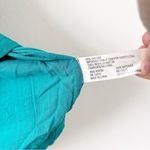 Vix Paula Hermanny Oversized V-Neck Swim Cover Up in Teal Photo 5