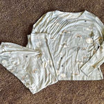 None Womens/juniors pajama set long sleeve pants mountains clouds XS Photo 0