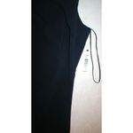 Badgley Mischka New Designer Navy Blue Dark Dress Womens 10 Evening Gown Slit Photo 8