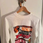 VINTAGE bengals 49ers Super Bowl sweatshirt White Size XS Photo 2