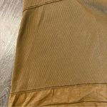 Neon Buddha Tan Long Sleeve Cowl Neck Tunic Length Top Women’s Size Large Photo 4