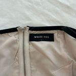 White Fox Boutique Oatmeal Mini Skirt Bustier Tank Top Set Photo 4